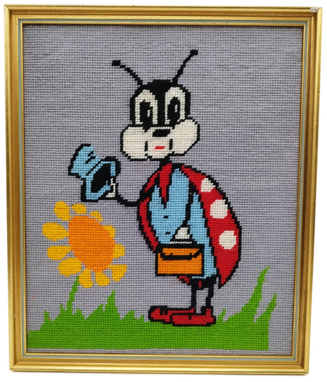 Stickbild Käfer - Retro Deko  - Bild 1