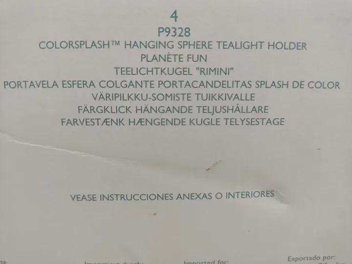 PARTYLITE Teelichtkugel 