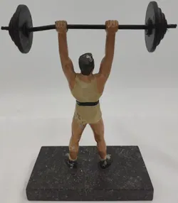 Trophäe Gewichtheben K.S.K Brunn 1956 - Bild 2