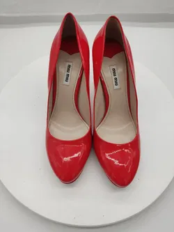 Miu Miu Damenpumps - Rot - Größe 40 - Sehr gute Qualität - Bild 2