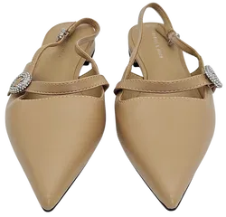 CHARLES & KEITH Damen Sling Pumps, beige - EU 37 - Bild 3