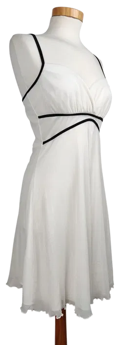 AMISU Damen Midikleid, weiß - Gr. S  - Bild 3