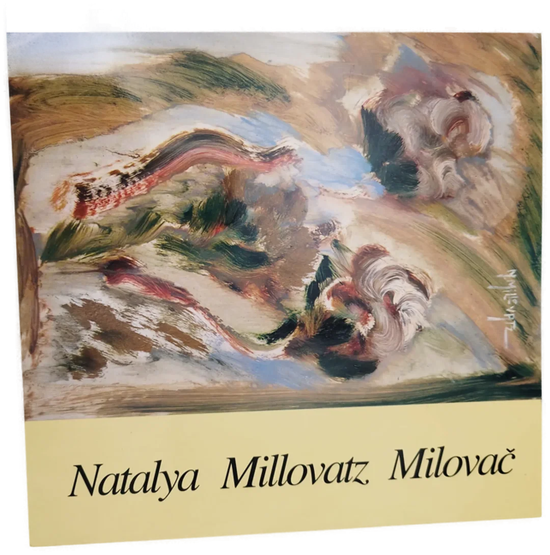 Natalya Millovatz Milovac - 4er Set Bilder auf Holz und Kunstkatalog  – Bild 5