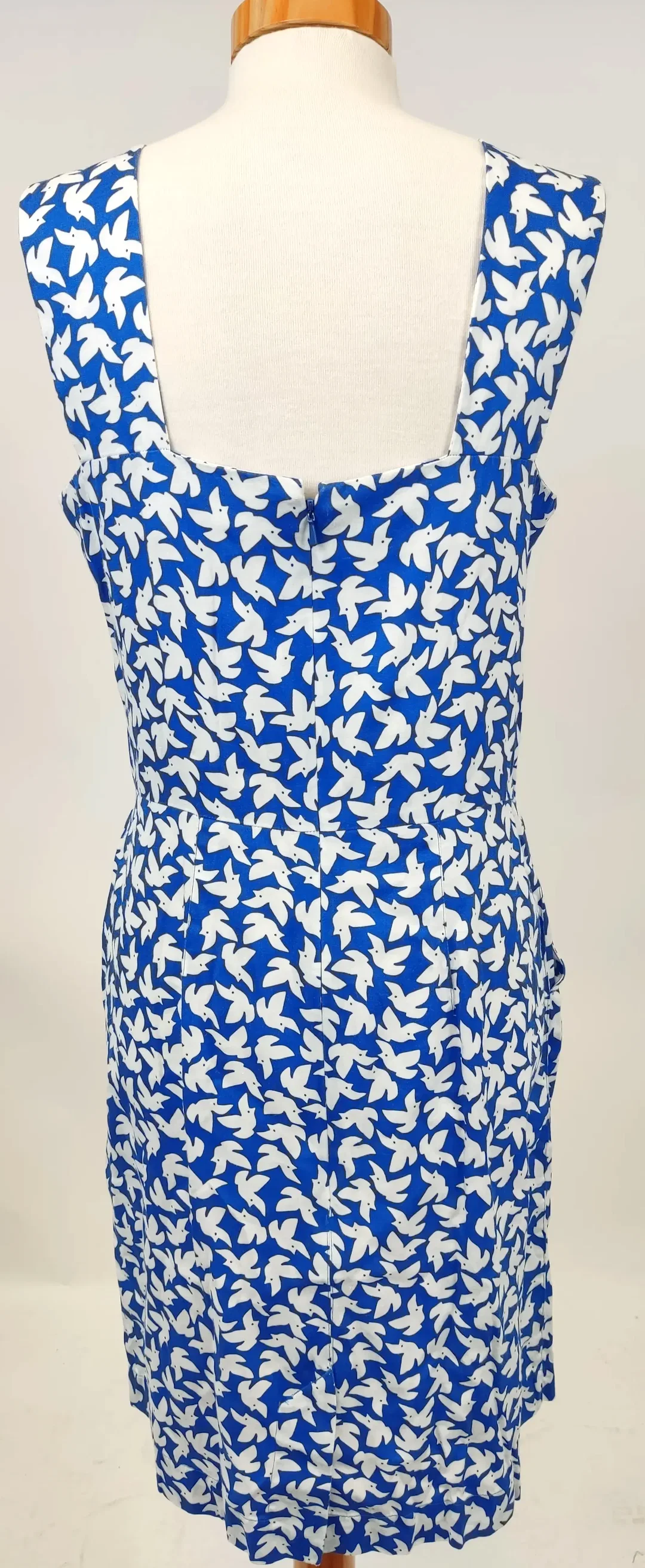 PEOPLE TREE ORGANIC Damenkleid, blau - Gr. 12 (38) – Bild 2