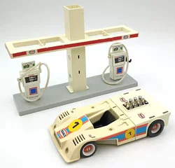Playmobil Esso Tankstelle mit Sportwagen – Vorschau 1