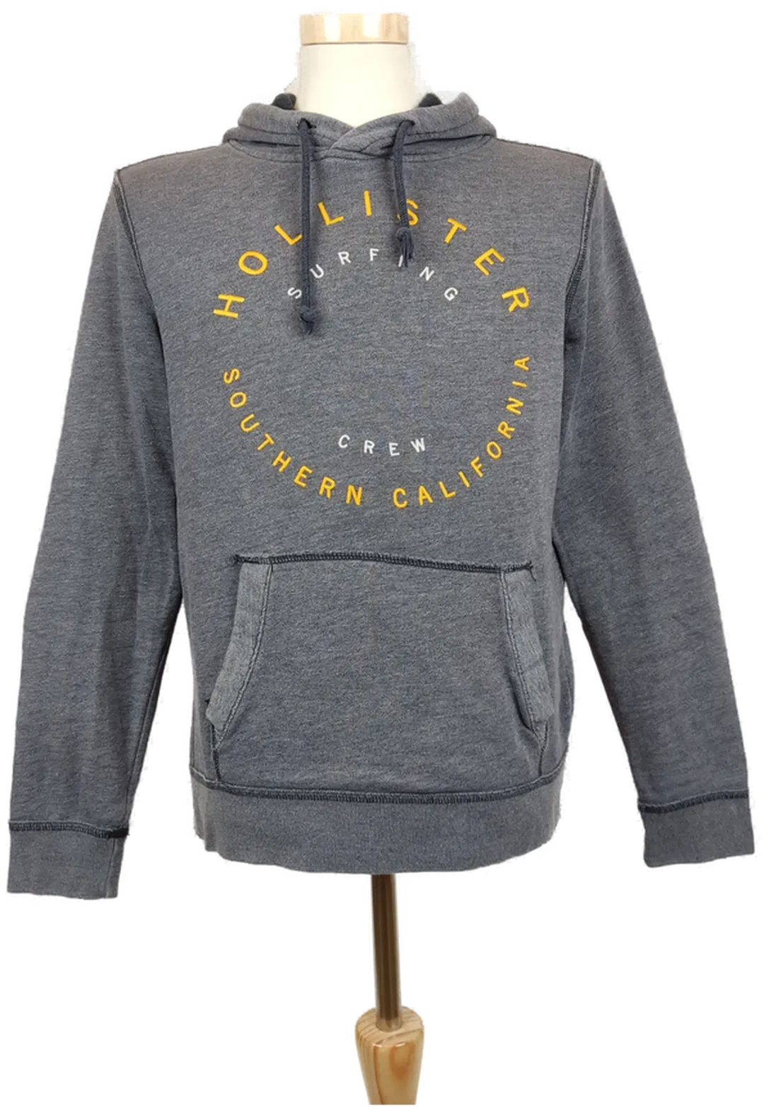 Hollister Herren Kapuzenpullover grau Gr.S - Bild 4