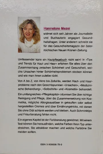 Buch "Tips und Trends für Haut und Haar" - Hannelore Mezei – Bild 2