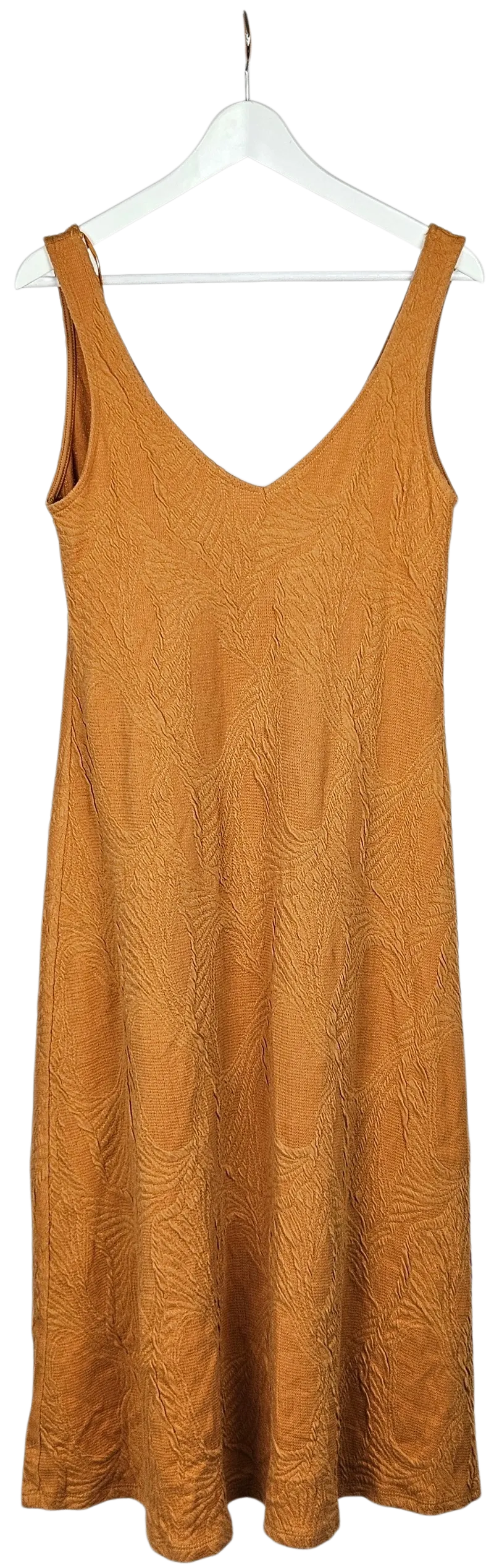 ZARA Damen Midikleid, braun - Gr. M - Bild 4