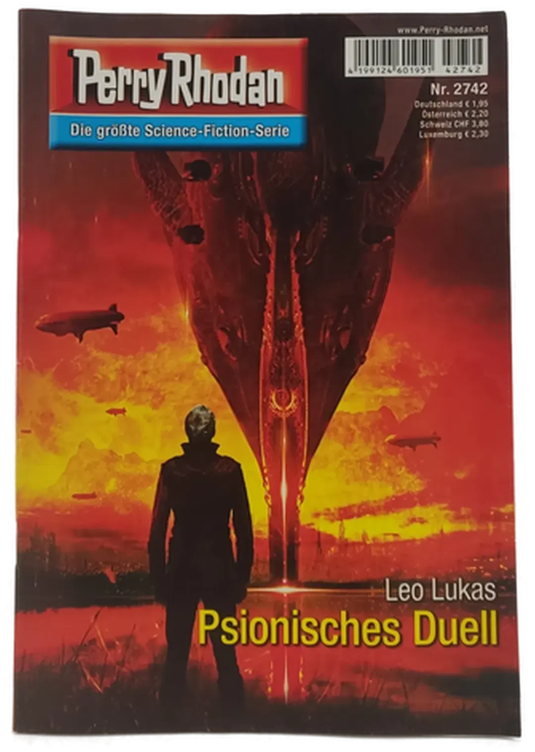  Romanheft Perry Rhodan Psionisches Duell Erstauflage Nr. 2742 - Bild 1