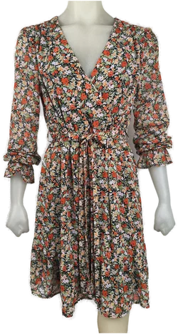 Amisu Damenkleid, Gr. 40, Blumen - Bild 4