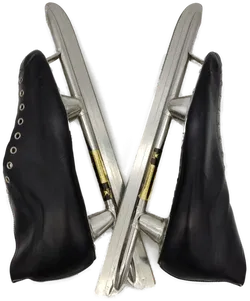 Ving Norwegen  Eisschnelllaufschuhe Herren schwarz Gr. 46 vintage - Bild 3