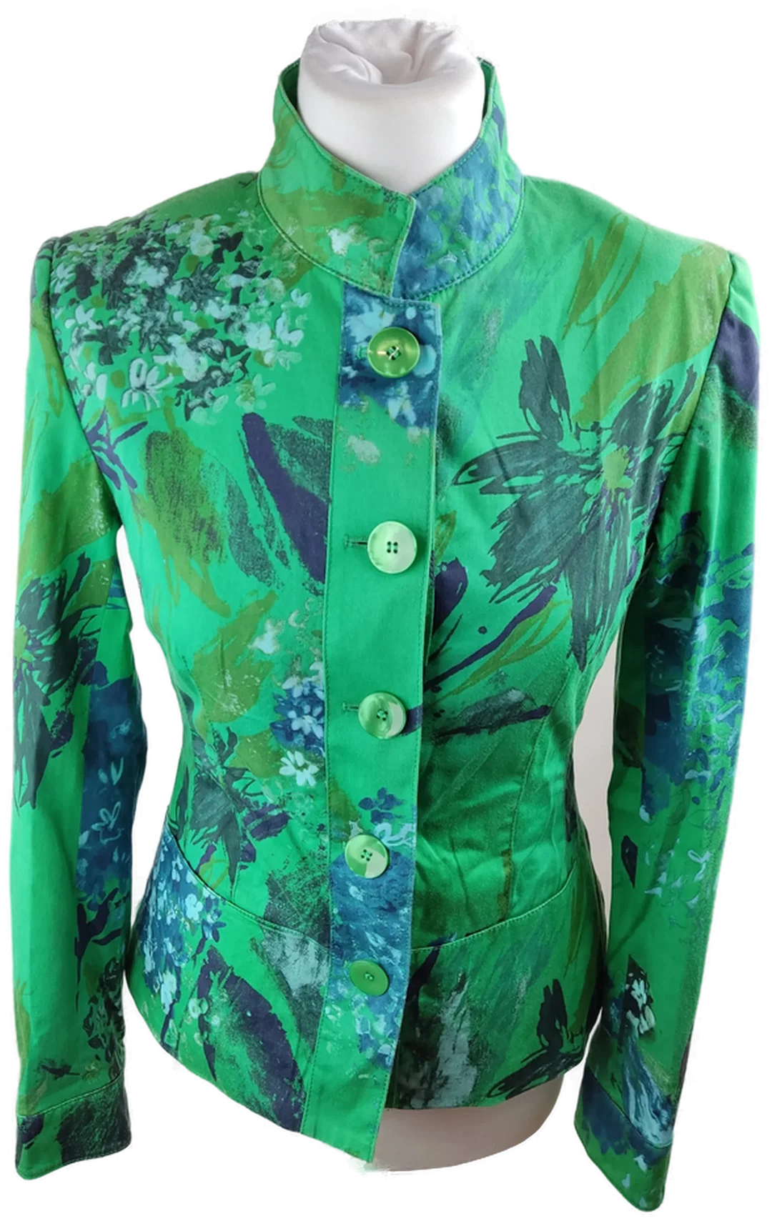 Damenbluse Jones Geblümt Baumwolle | Floraler Charme – Bild 1