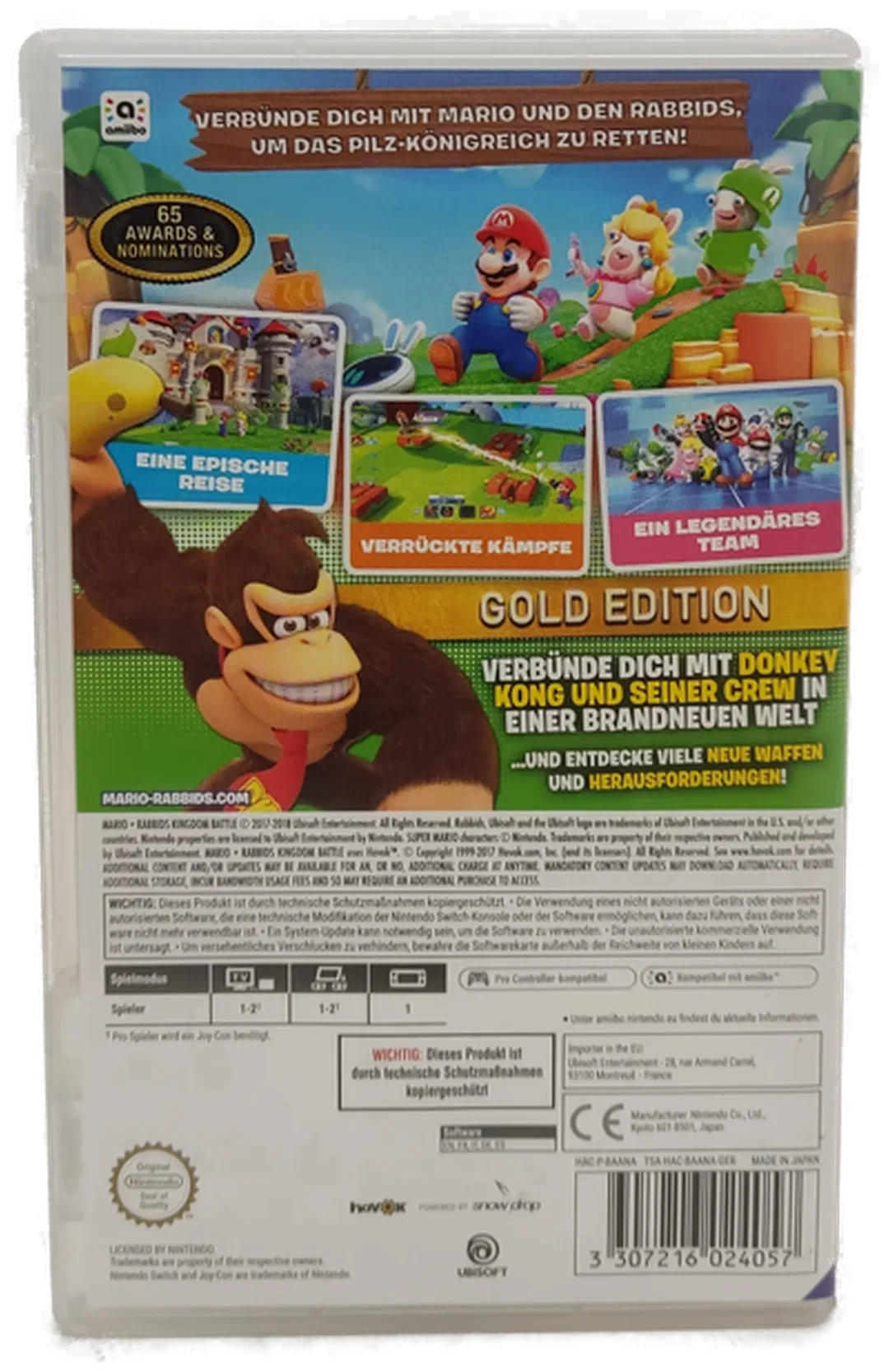 Nintendo Switch "Mario + Rabbits Kingdom Battle" – Bild 2