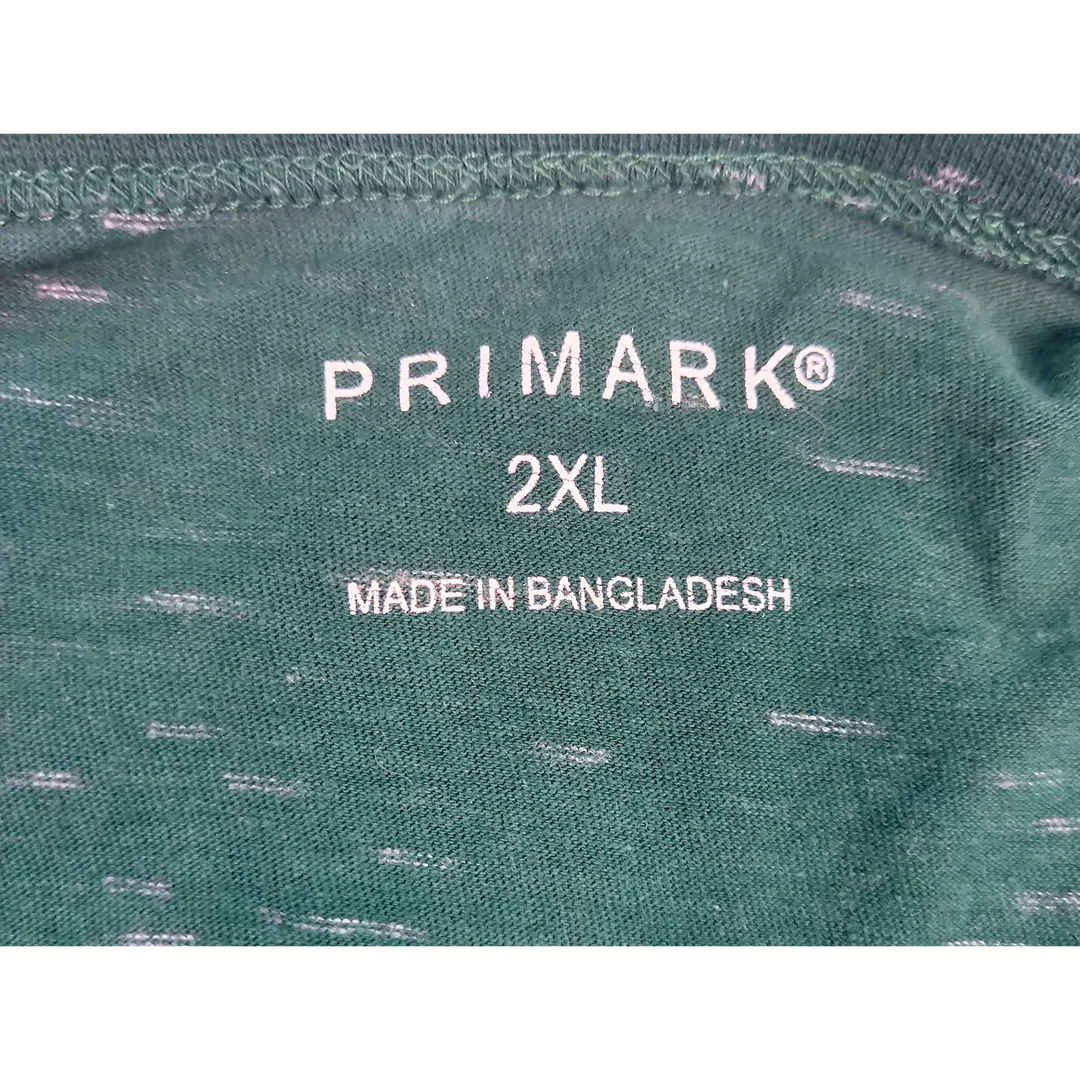 PRIMARK Herren T-Shirt petrol -  Gr. 2 XXL (EUR 54) – Bild 4