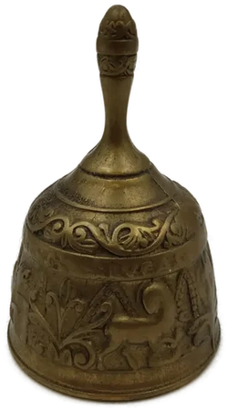 Vintage Messing-Handglocke – Vorschau 3