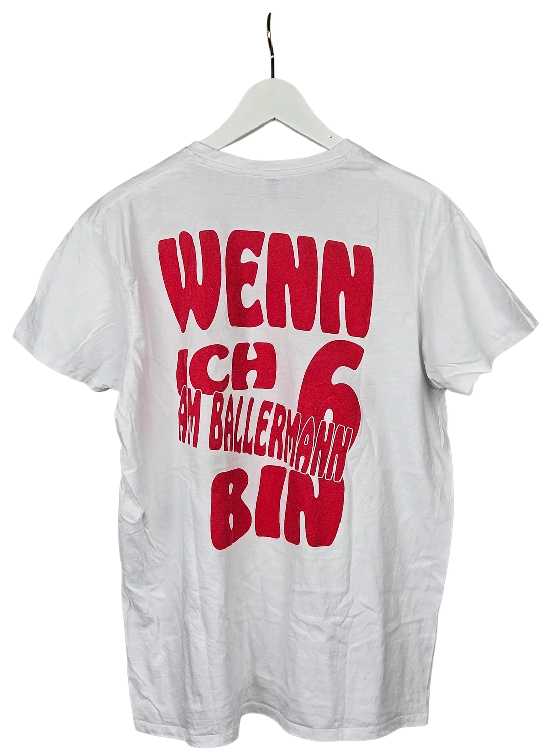Fun T-Shirt Herren, weiß - Gr. XL  – Bild 2
