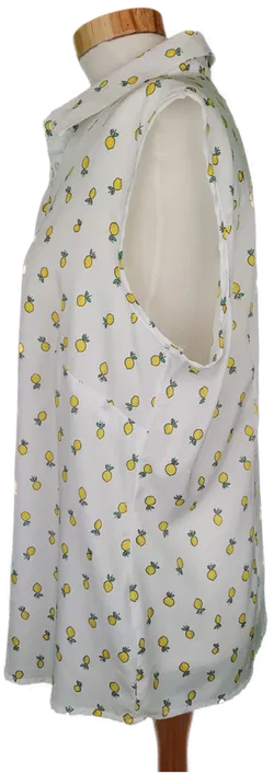 Aproductz Damen Top weiß gemustert mit Zitronen - L/44 - Bild 3