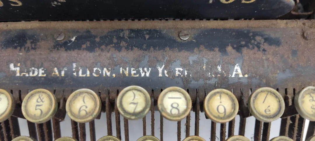 Schreibmaschine Remington 10S USA 1920er Vintage – Bild 6