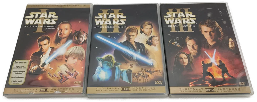 Lucas Film " Star Wars 1-3, DVDs – Bild 3