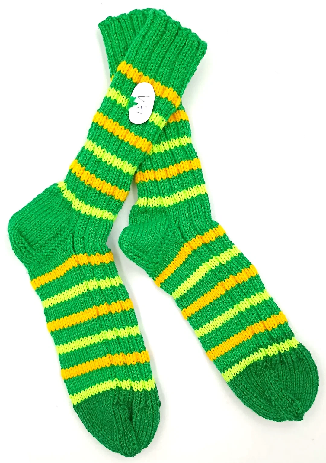 Handgestrickte Wollsocken Gr. 41 - Bild 1
