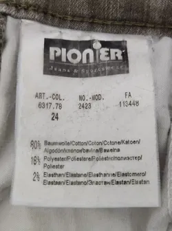 PIONIER Herrenjeans, grau - Gr. 24 - Bild 4