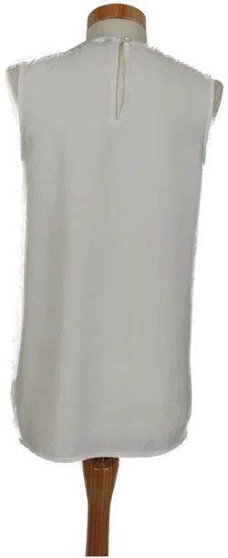 Vero Moda Damen Top Bluse ärmellos weiß - S/36 - Bild 5