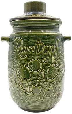 Vintage Rumtopf - Scheurich Keramik (Modell 204-28)