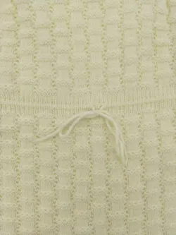 Vintage Hagrose - Baby Strampler, gestrickt - pastellgelb - Bild 4