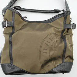 Burberry Tote Bag | Leder/Nylon | Olivengrün – Vorschau 2