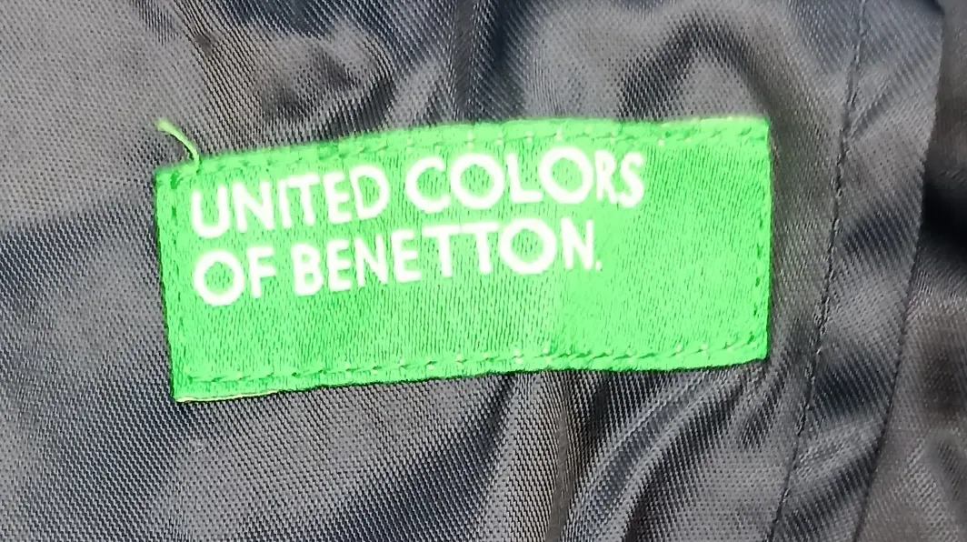 United Colors of Benetton Kindermantel dunkelblau Gr. S – Bild 3