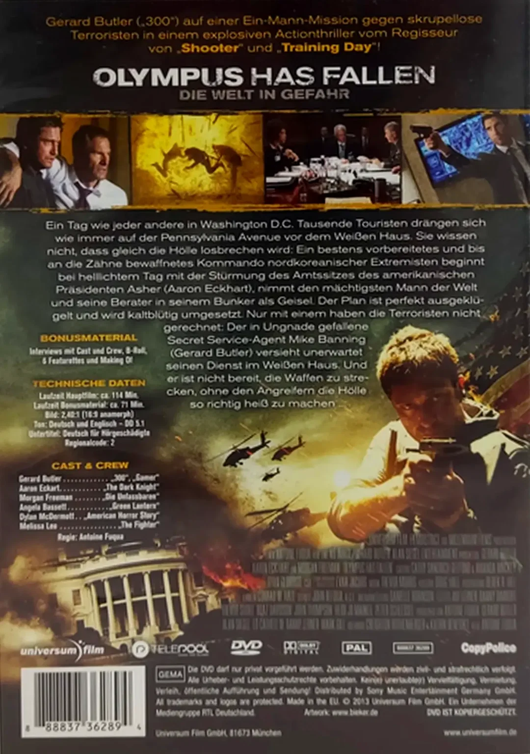 DVD "Olympus Has Fallen – Die Welt in Gefahr" – Bild 2