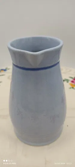 Kleine Porzellan-Kanne, Lilien Porzellan | Zeitloses Unikat - Bild 5