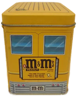Dose M & M'S Truck  inkl.  rollende Reifen Vintage Style - Bild 3