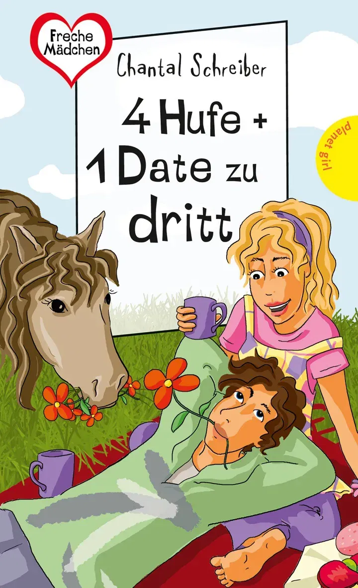 Freche Mädchen - freche Bücher!: 4 Hufe + 1 Date zu dritt - Chantal Schreiber - Bild 1