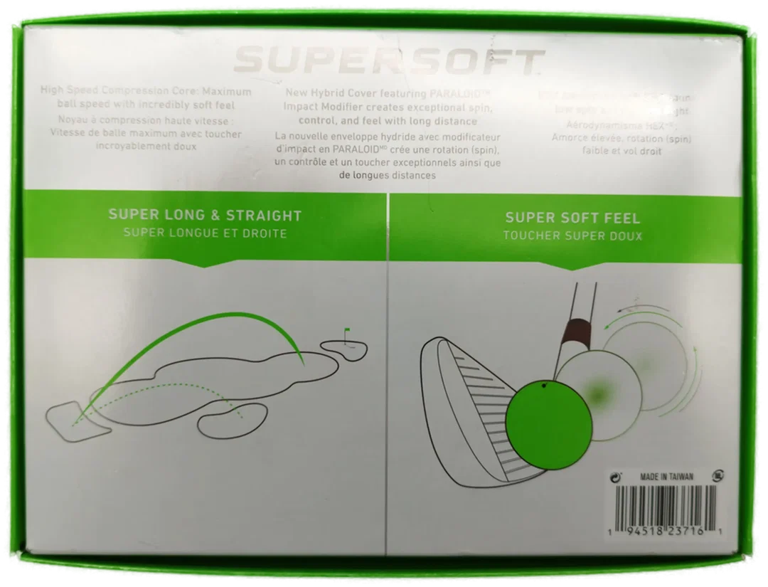 Callaway Supersoft Goldball SET - 12 Stk. / originalverpackt – Bild 3