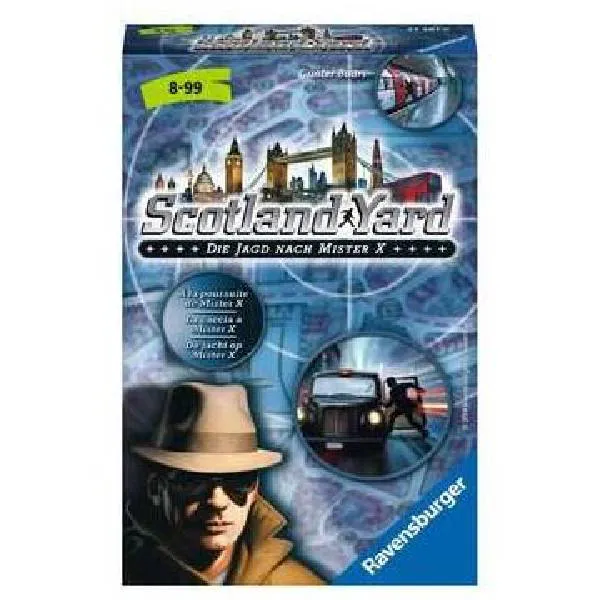 Scotland Yard – Die Jagd nach Mister X | Reise-Brettspiel | Ravensburger - Bild 1