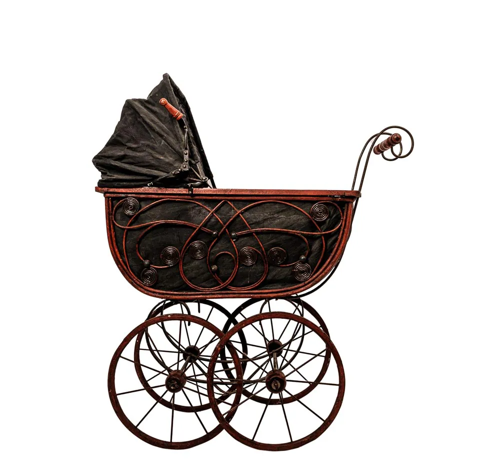 Vintage Puppen-Wagen, auch für Aliens geeignet - Bild 2