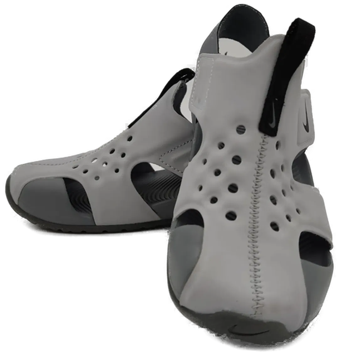 Nike Kinder Badesandale grau - Bild 1