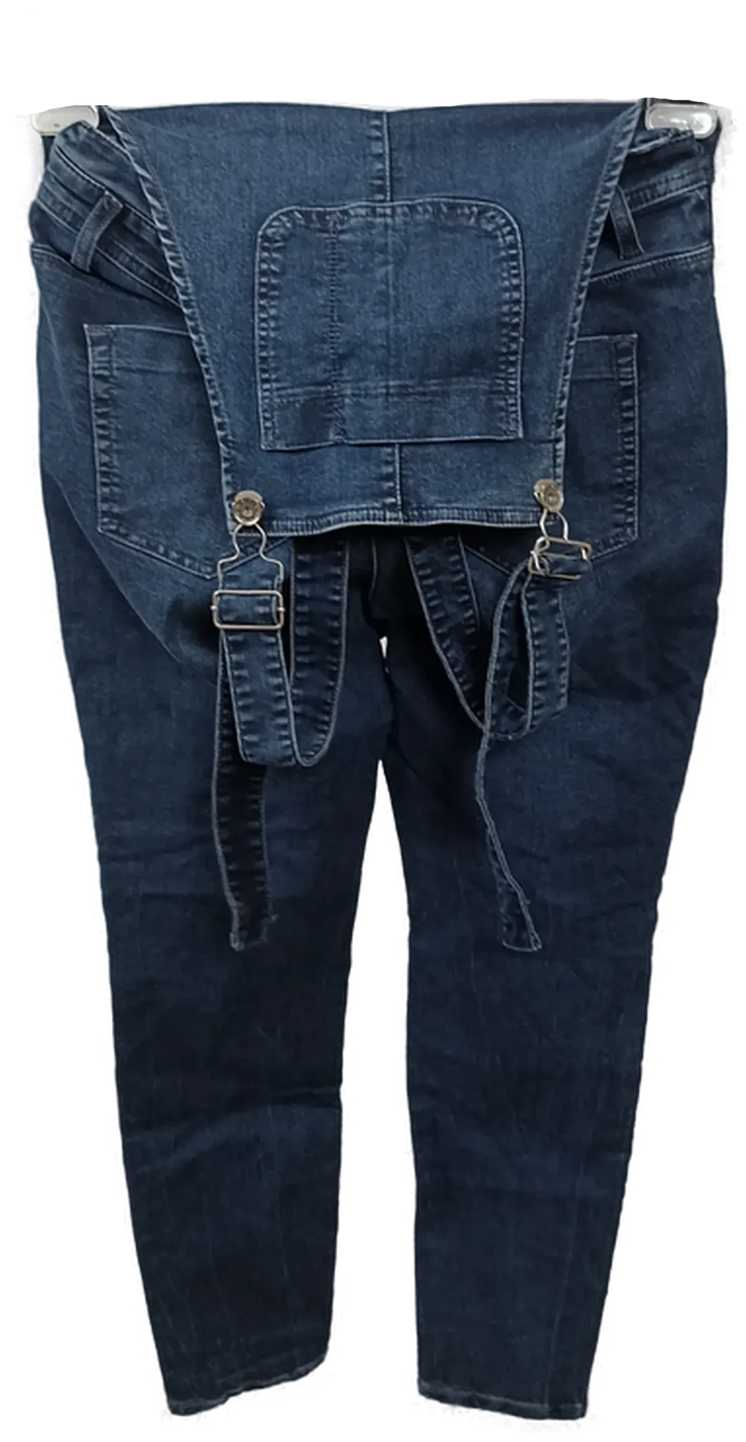 United Colors of Benetton Damen Jeans Latzhose blau Gr. S/CH – Bild 2