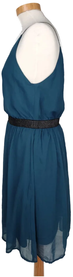 Vero Moda Damen Kleid blaugrün - M/38 – Vorschau 3