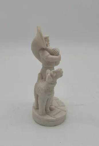 Deko Figur - Bariton Musiker mit Hund – Bild 4