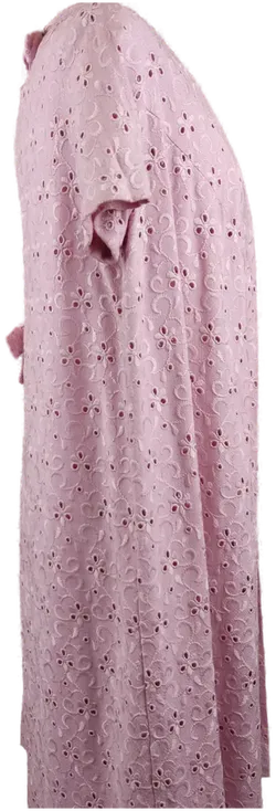 Vintage Kleid mit besticktem Mantel rosa - XL/42 - Bild 3