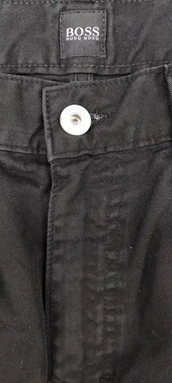 Boss Damen Jeans schwarz Gr. 34/30 - Bild 4