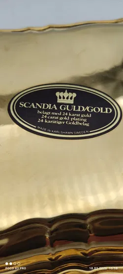 Scandia Guld/Gold Tablett  - Bild 4