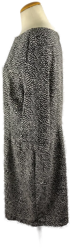 Midikleid Sonstige Viskose Animal Print (Gr. 42) | Business-Chic – Vorschau 4
