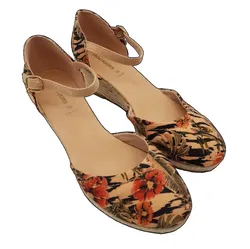 Dockers Damen Riemchen Keilpumps, multicolor - Gr. EU 39 - Bild 3