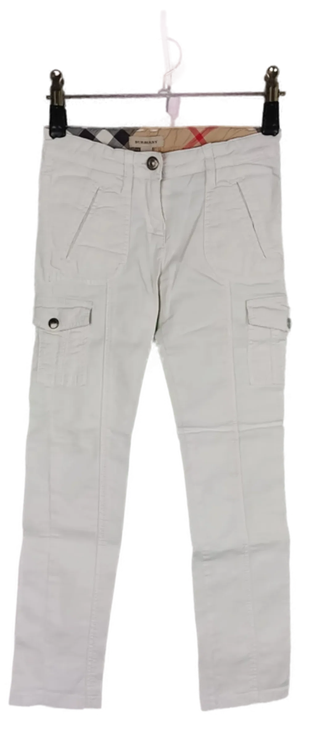 BURBERRY Jungen Cargohose weiß - 128 - Bild 1