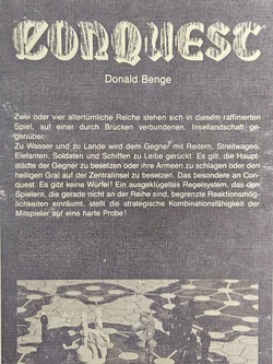 CONCQUESC - Vintage Gesellschaftsspiel - HEXAGAMES  - Bild 3