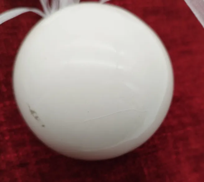 Weihnachtskugel Keramik | Vintage-Schatz – Bild 4