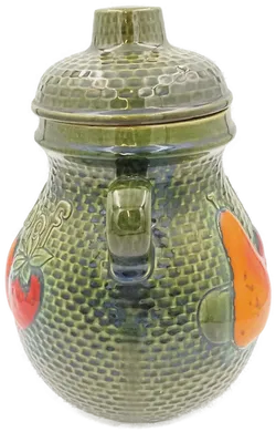 Scheurich Keramik Rumtopf mit Deckel Model 821-32 W. Germany - Bild 4